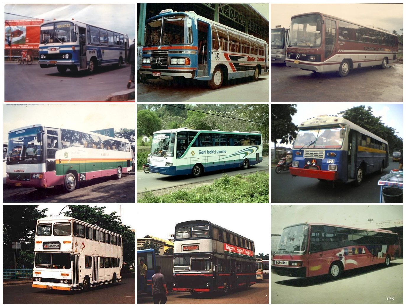 Kumpulan Bis Bus Jadul Indonesia Loper Artikel
