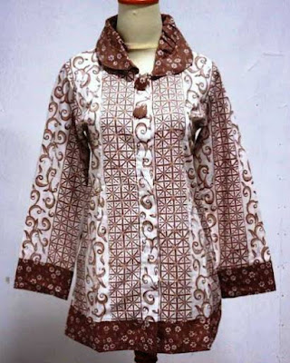 Model Atasan Batik Untuk Kerja Model Atasan Batik Untuk Kerja