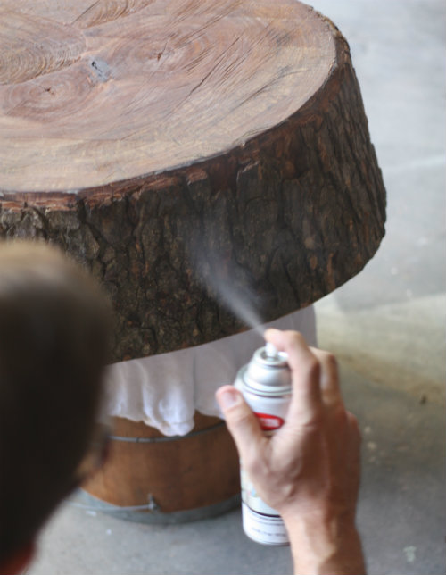 how to diy stump table 17 apart best pull up christmas trees