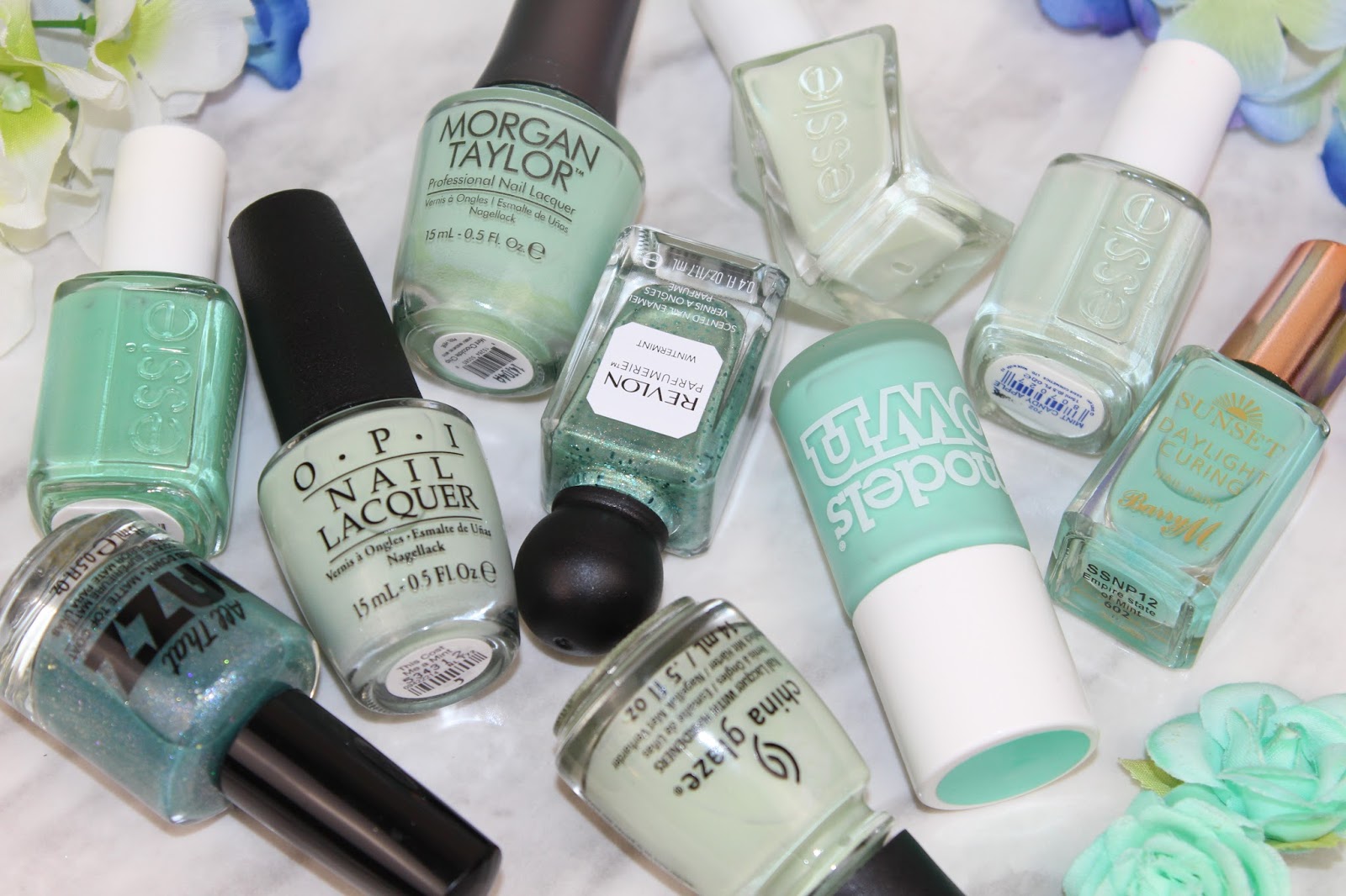 10 Dreamy Mint Green Nail Polish Picks Pink Paradise Beauty