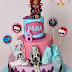 Tort cu Monster High pentru Sara