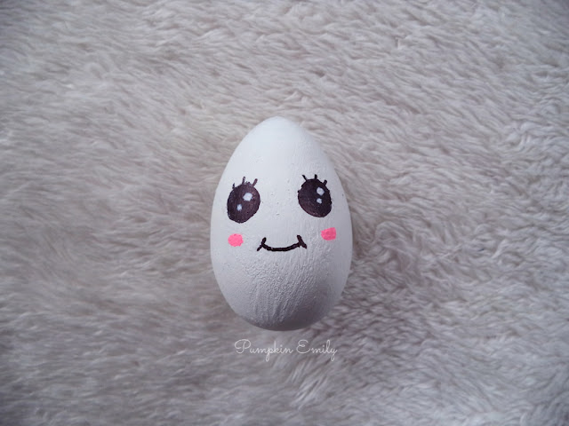DIY Cute Face Egg