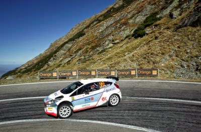 Edwin Keleti si Florin Dorca - Ford Fiesta R5  - Locul 1 - Sibiu Rally Challenge (asfalt)