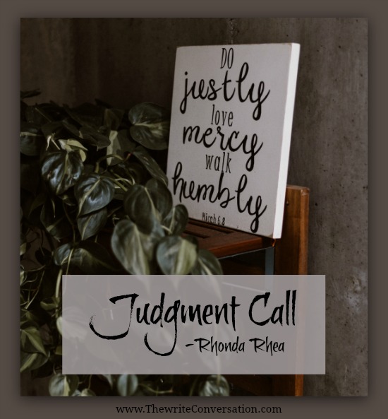The Write Conversation Judgment Call