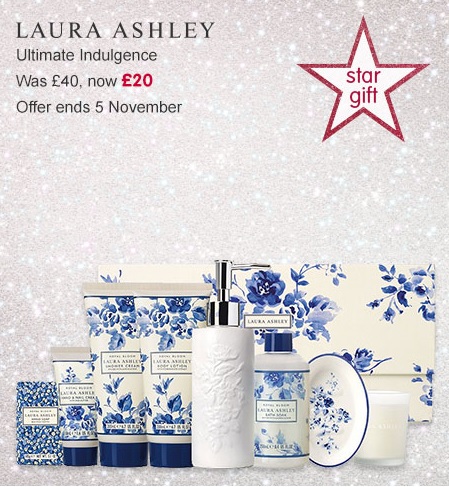 BOOTS STAR GIFT: LAURA ASHLEY ULTIMATE INDULGENCE BOOTS STAR GIFT: LAURA ASHLEY ULTIMATE INDULGENCE