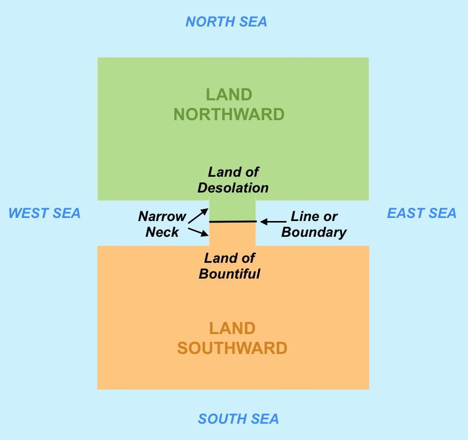 NephiCode The Meaning of Narrow Neck of Land Part II
