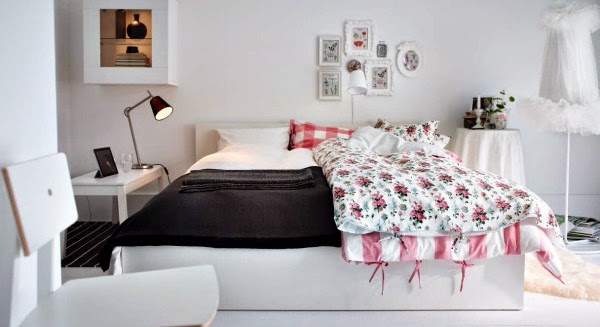 Ideas for decorating Ikea bedrooms