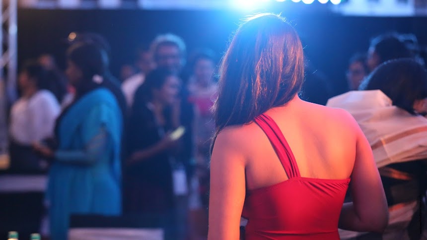 Saara Deva stills at India Fashion Summit 2018