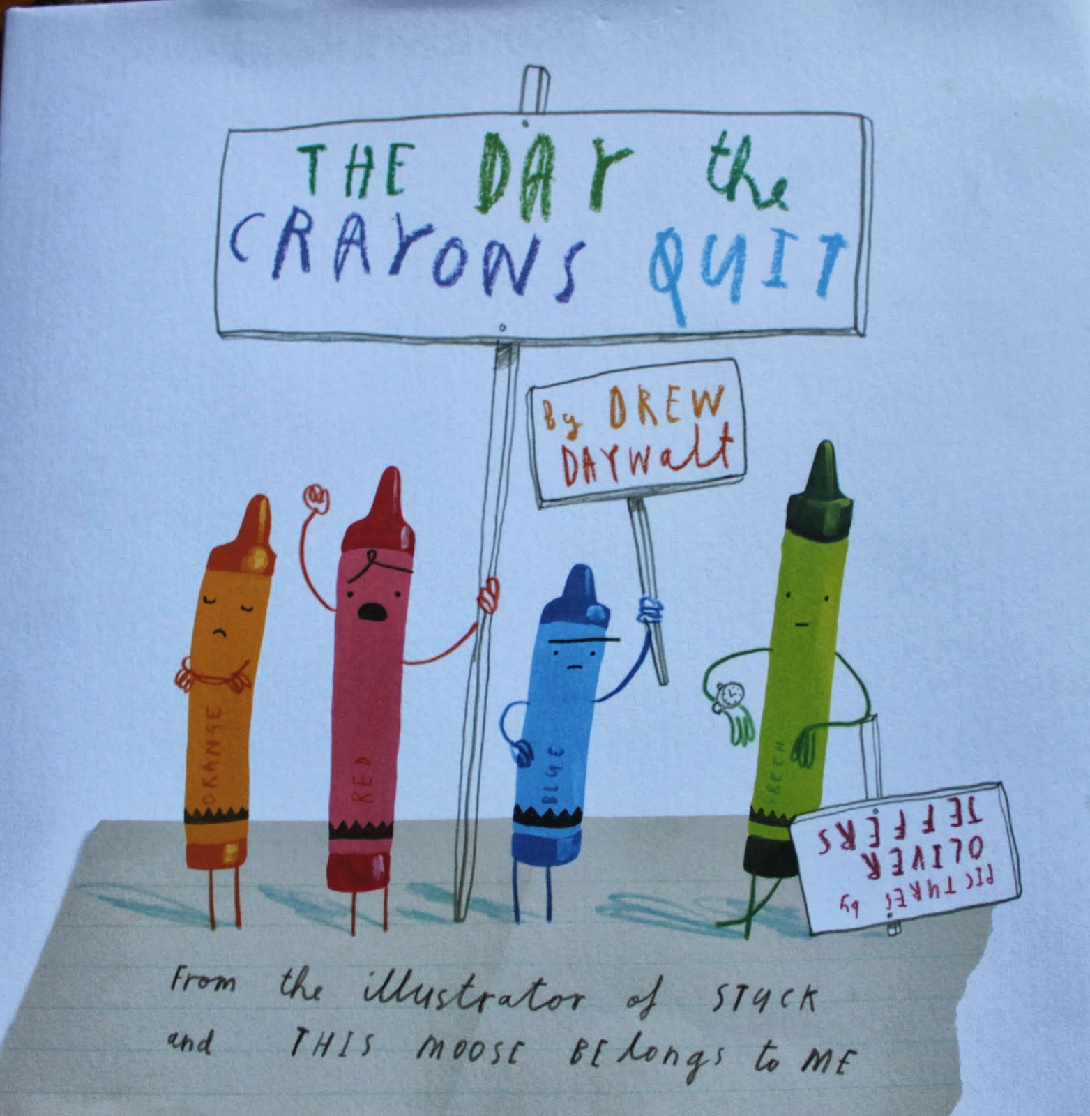 the marlowe bookshelf The Day the Crayons Quit