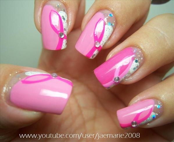 6. Cancer Awareness Nail Wraps - wide 10