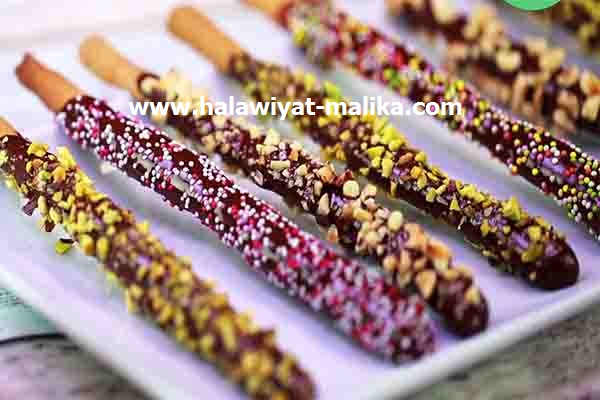 أصابع البسكويت بالشوكولاته Mikado maison
