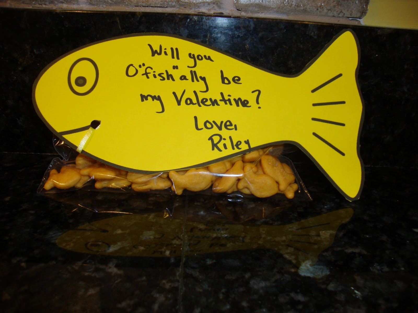 DIY Goldfish Valentine Tutorial - The Melrose Family
