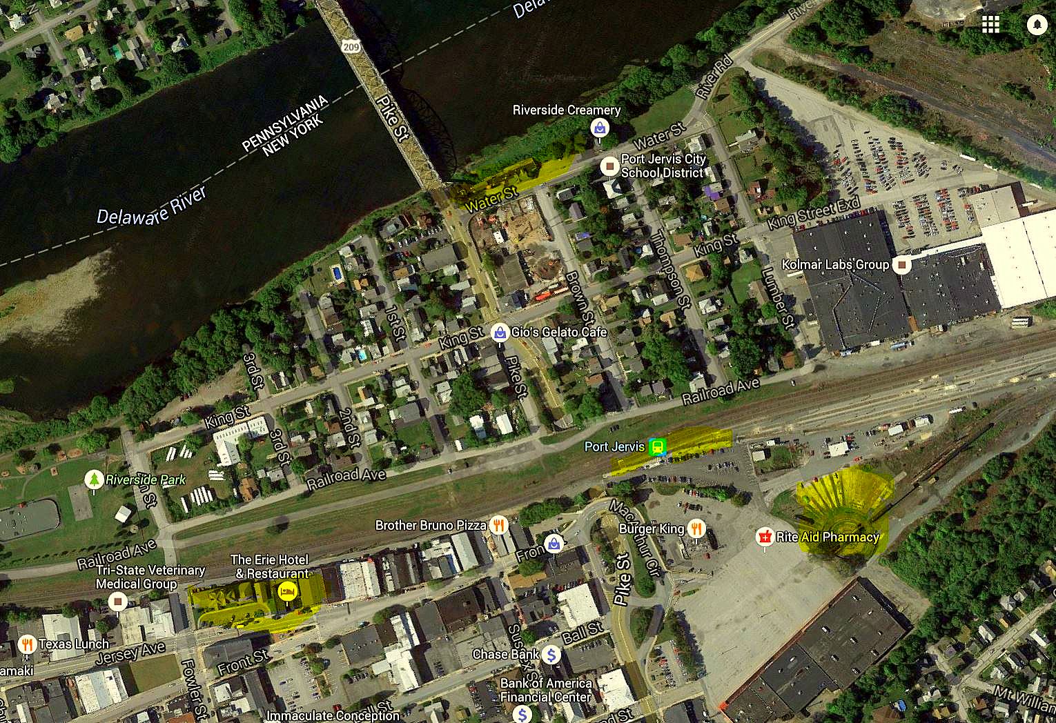 Restaurants in passing The FloJean, Port Jervis NY