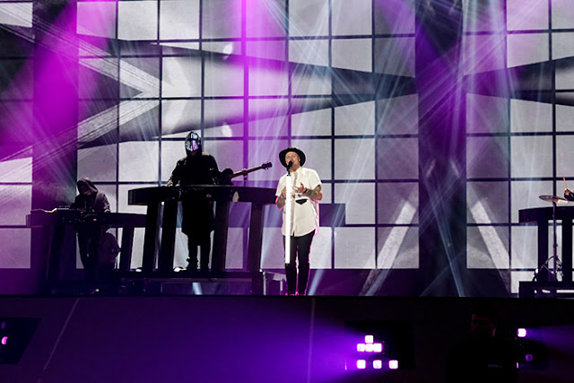 JOWST interpretando 'Grab the moment' en Eurovisión (Photo: Thomas Hanses) JOWST interpretando 'Grab the moment' en Eurovisión (Photo: Thomas Hanses)