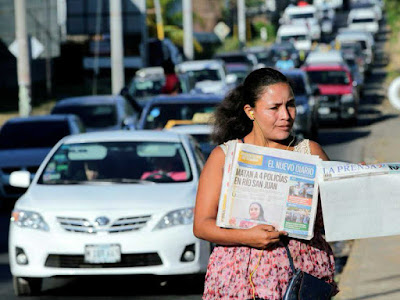 Nicaragua Paper Runs Blank Front Page in Protest of Ortega Government Nicaragua Paper Runs Blank Front Page in Protest of Ortega Government