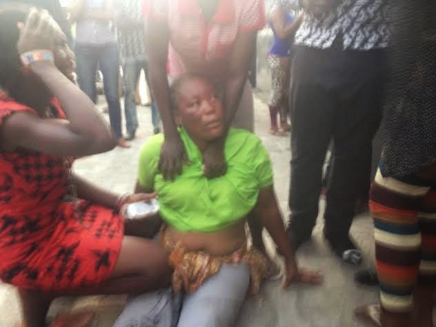 unnamed Photos: Family of the young girl/fish seller killed in Lekki yesterday mourn