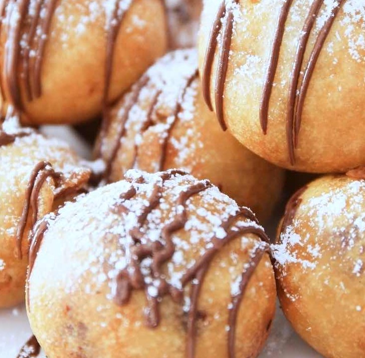 DEEP FRIED COOKIE DOUGH #dessert #sugar DEEP FRIED COOKIE DOUGH #dessert #sugar