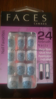 Faces Canada Airbrush Artificial Nails