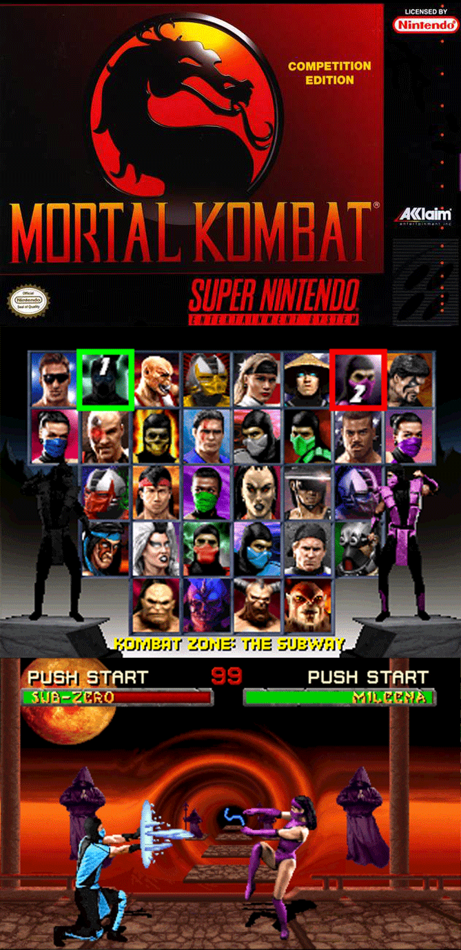 Mortal Kombat está entre melhores jogos multiplayer do Super Nintendo