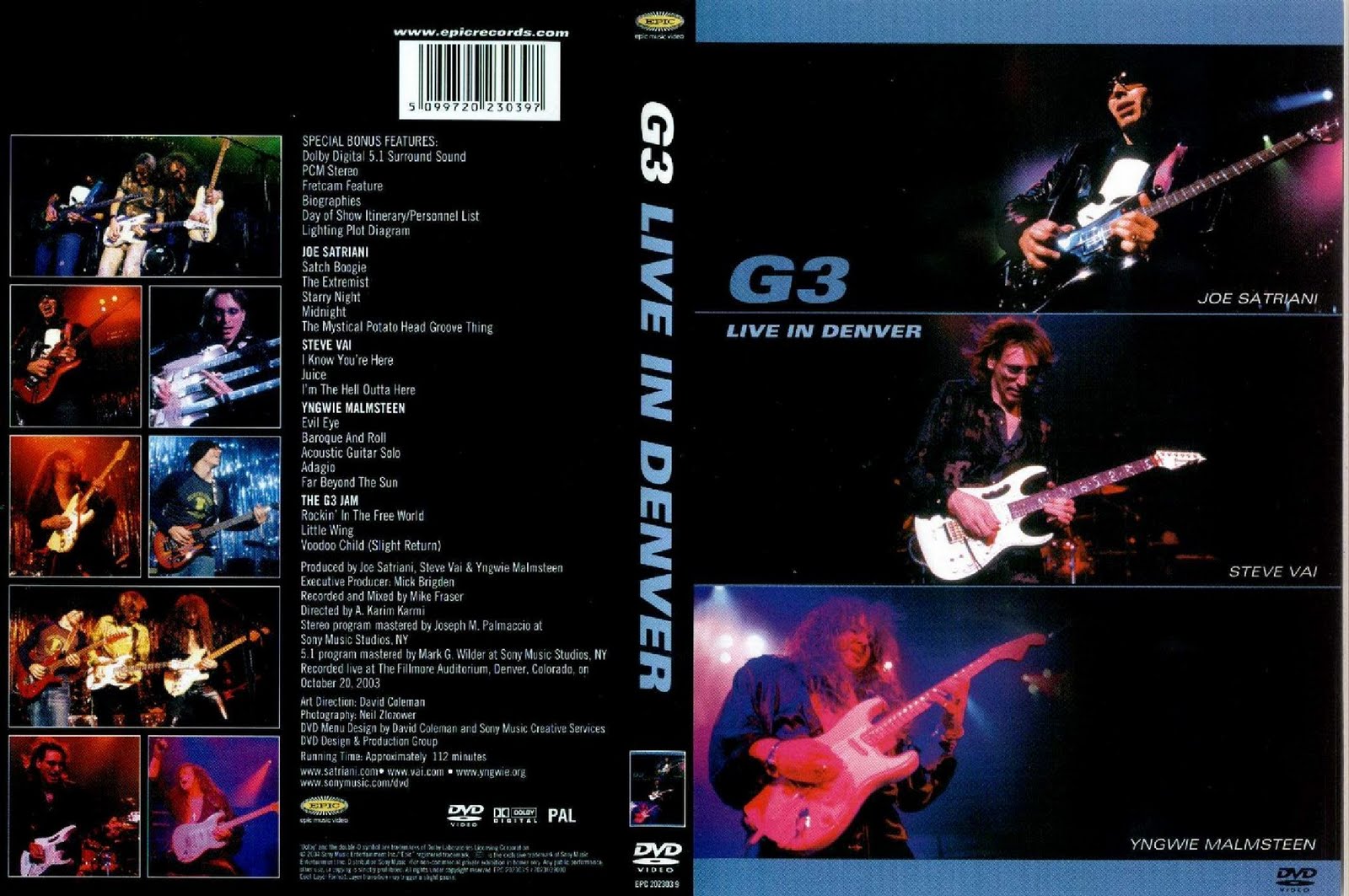 G3 live in concert 1997. Sleeping with sirens if you can't hang. King crimson - the deception of the thrush (1999). Live in three. Live in three.