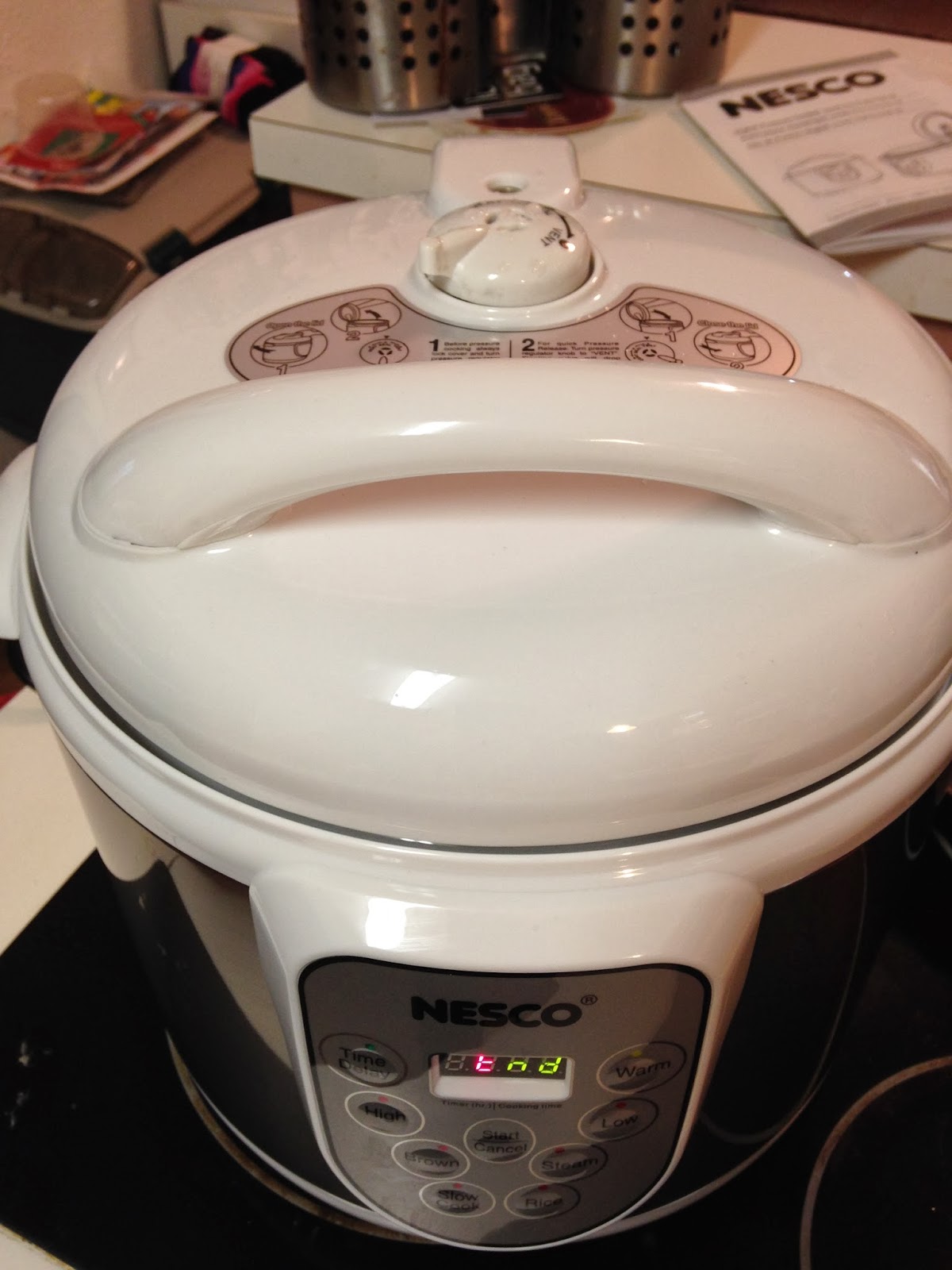 Tracy Cooks in Austin: THE NEW NESCO PRESSURE COOKER