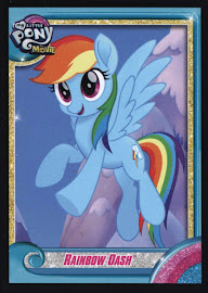 My Little Pony Rainbow Dash MLP the Movie Trading Card