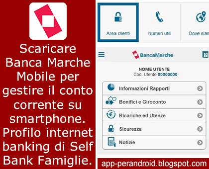 Banca Marche Banking app android banca marche self bank Banca Marche Banking app android banca marche self bank