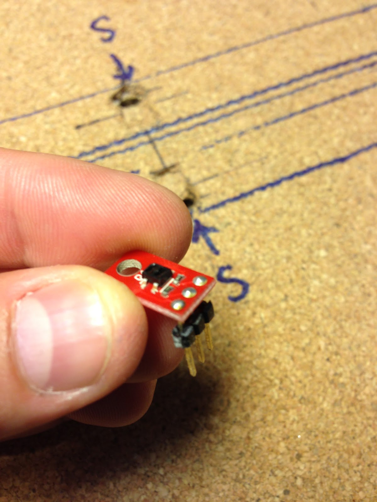 Mendes Model Railroad Installed main station sensors