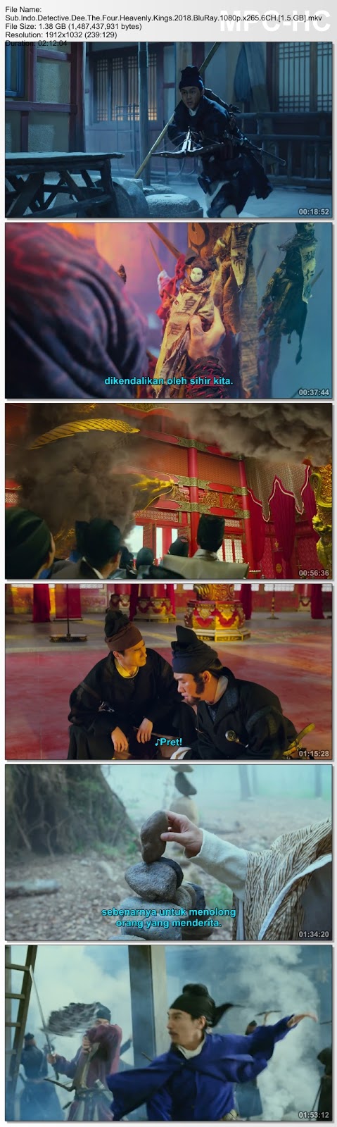 Screenshots Download Di Renjie zhi Sidatianwang (2018) BluRay 480p & 3GP Subtitle Indonesia Screenshots Download Di Renjie zhi Sidatianwang (2018) BluRay 480p & 3GP Subtitle Indonesia