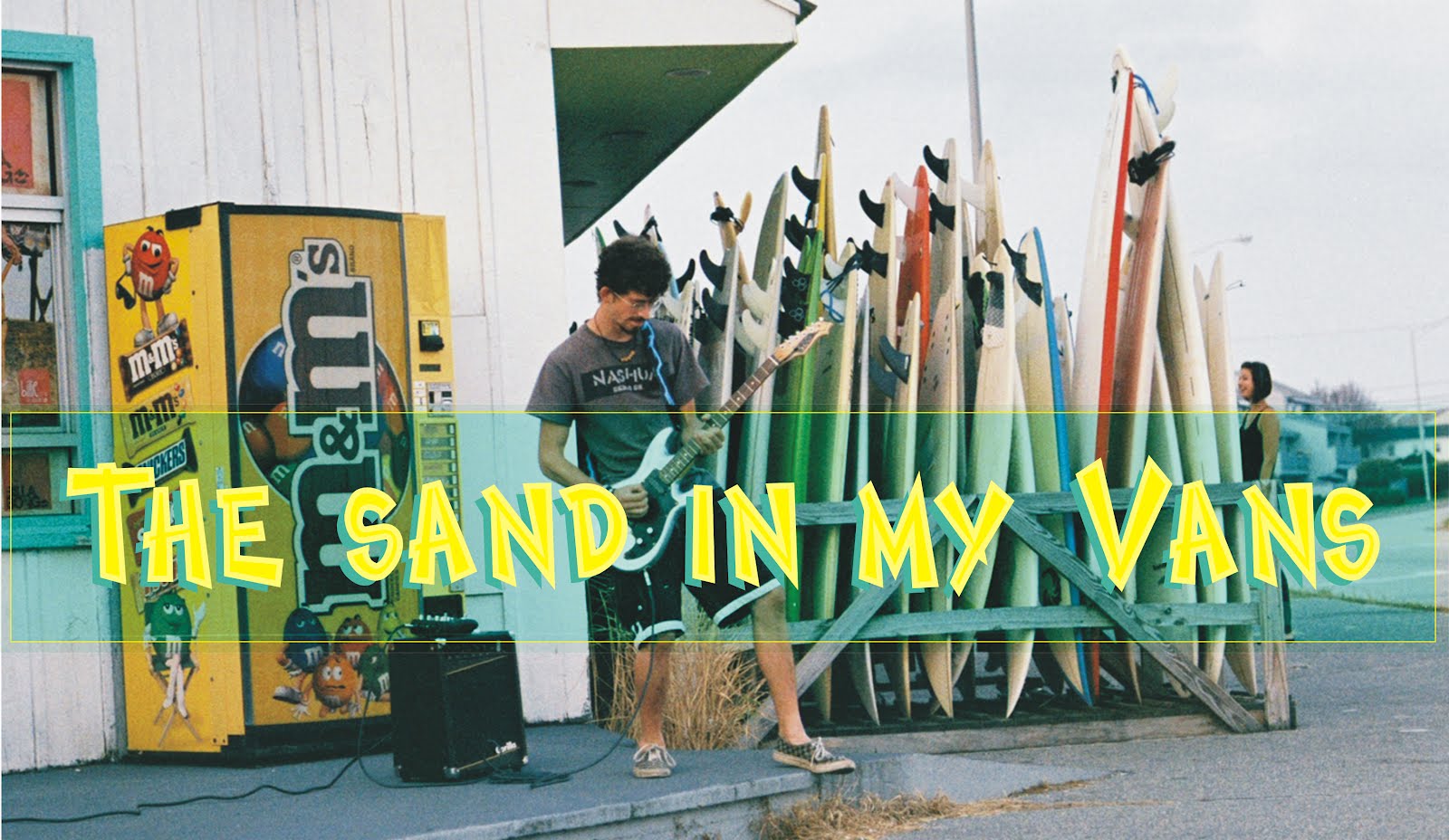 The sand in my Vans