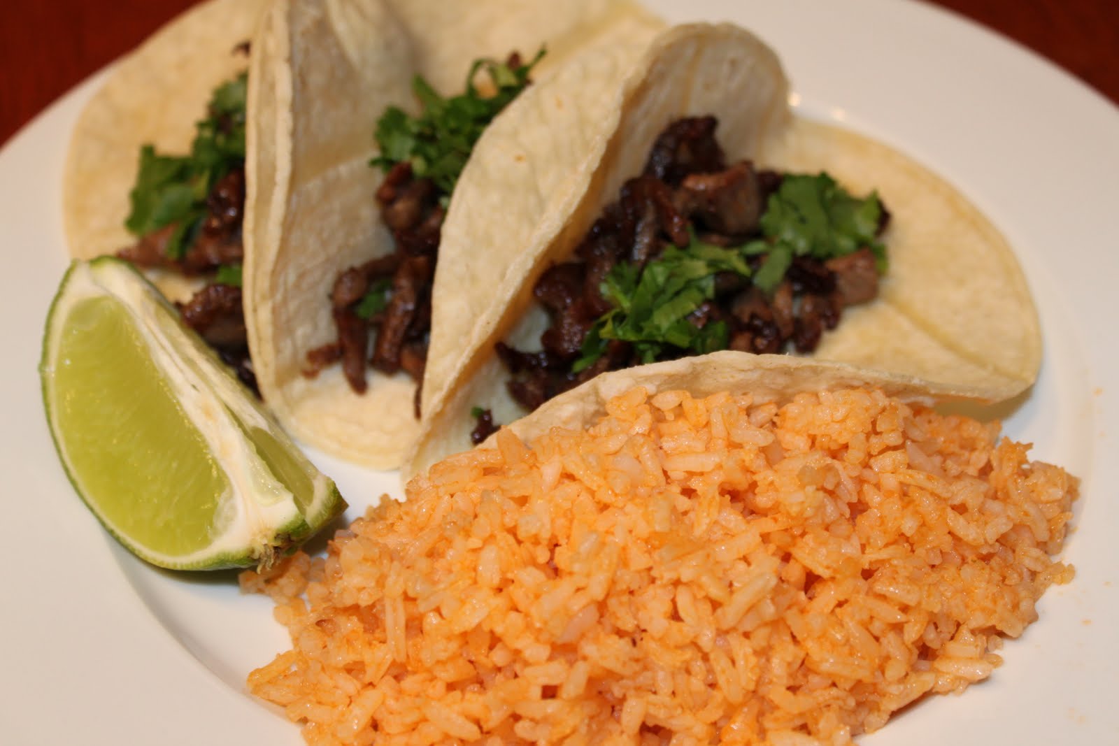 Mae's Kitchen Carne Asada with Spanish Rice