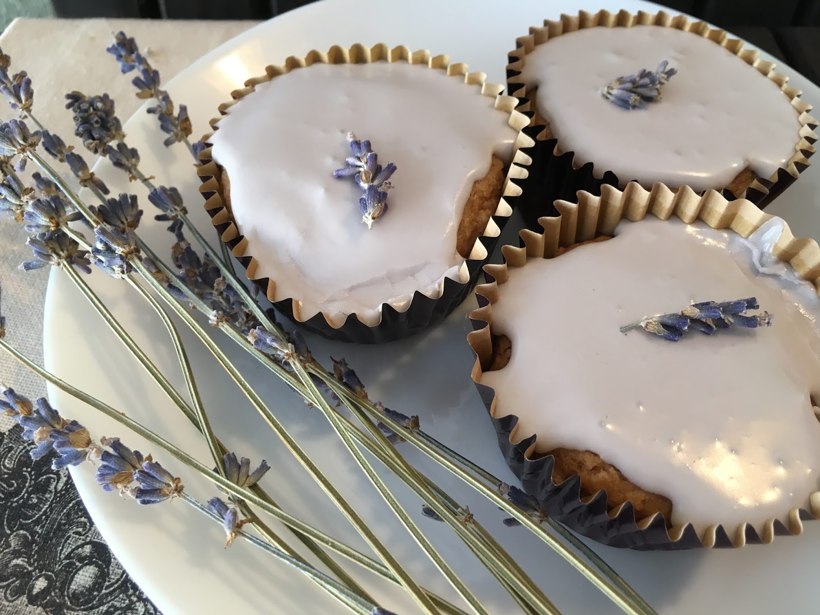 Vegans Have Superpowers Lavender Cupcakes with Royal Icing
