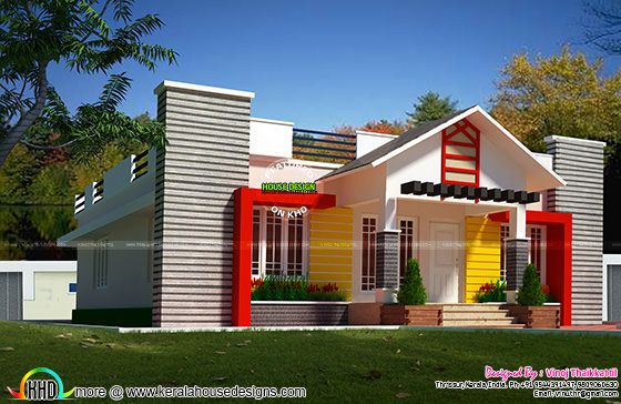 Colorful budget home 1216 sq-ft