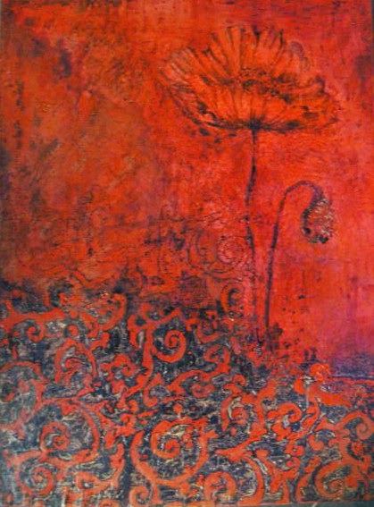  meaning red poppy art Margaret Ryall
