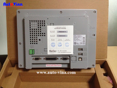 Mặt sau màn hình HMI Hitech PWS6A00T-P Cung cấp màn hình cảm ứng HMI Hitech PWS6A00T-P, sửa chữa màn hình HMI Hitech, bán tấm cảm ứng màn hình HMI
