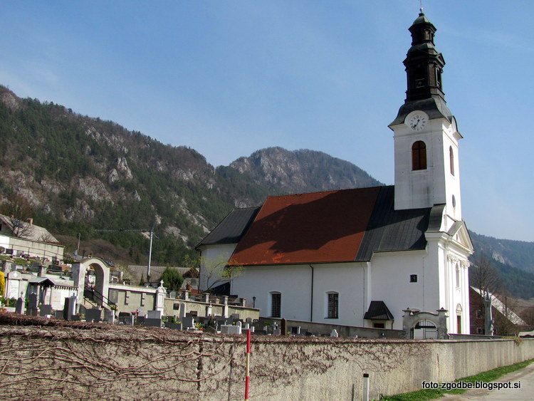 Breznica pri Žirovnici, cerkev Žalostne Matere Božje Slovenija, Gorenjska