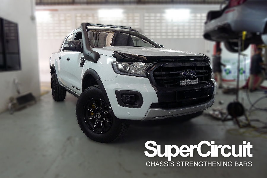 SUPERCIRCUIT CHASSIS STRENGTHENING BARS Ford Ranger Wildtrak 2.0L Bi
