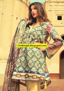 Zara Shahjahan Silk Collection Winter 2016-2017 