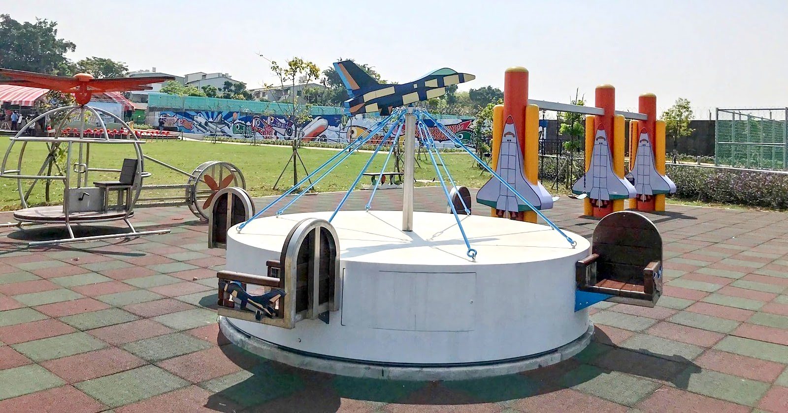 台南最長地景式溜滑梯的特色公園|永康公7公園12月中開幕