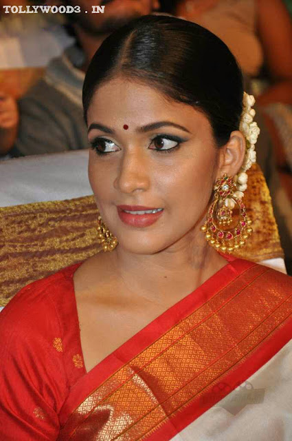 Lavanya Tripathi Beautiful Smiling Face Closeup HD Photos