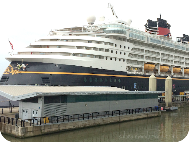 disney cruise ship in liverpool
