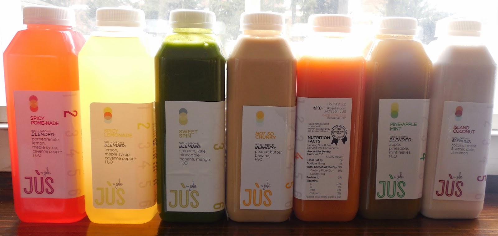 Jus by Julie Review and Giveaway The Nutritionist Reviews