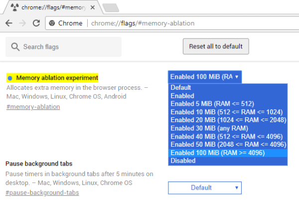 Chrome Flags - Speedup Browser Process Chrome Flags - Speedup Browser Process