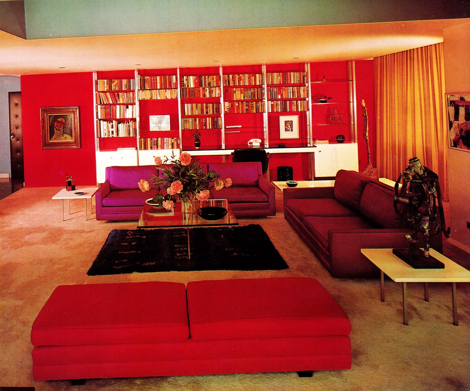 1960s Interior Décor: The Decade of Psychedelia Gave Rise to Inventive