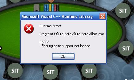 Point support. Runtime Error r6002 Windows XP как исправить. Runtime Error at 72 405 Invalid Floating point Operation.