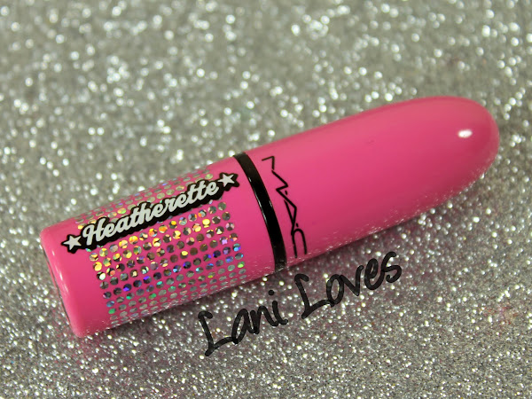 MAC MONDAY | Heatherette - Lollipop Loving and Hollywood Nights Lipsticks Swatches & Review