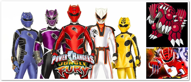 Power Rangers Jungle Fury de 2008