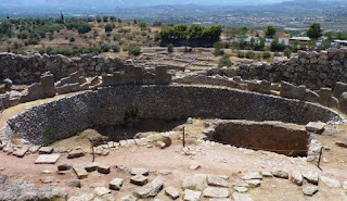 Antigua ciudad de Micenas. Península del Peloponeso.
