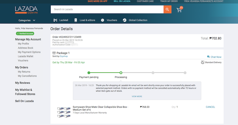 What I ordered at Lazada! What I ordered at Lazada!