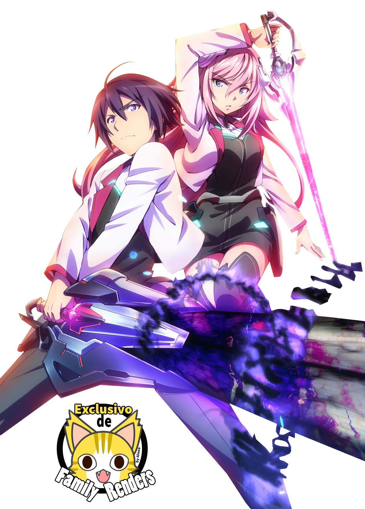 110 ideias de Gakusen Toshi Asterisk  anime, relógio anime, cabelo rosa  longo